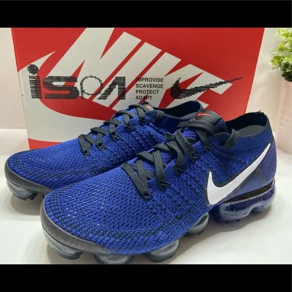 NEW Nike Air Vapormax FK Gator ISPA Men's Shoes Royal Blue AR8557-002 8.5-14 - Picture 2 of 12